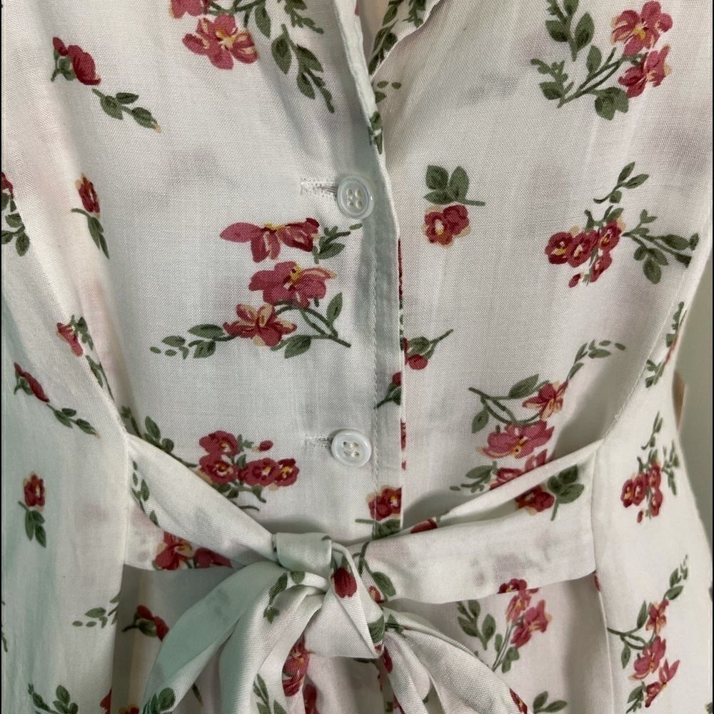 REVOLVE SUPERDOWN Romina Floral Buttons Front Mini Dress.Size S - Picture 7 of 14
